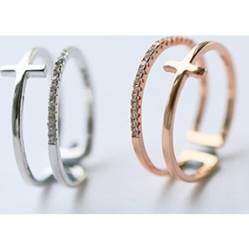 HF JEL Rings With Cubic Zirkonia For Women