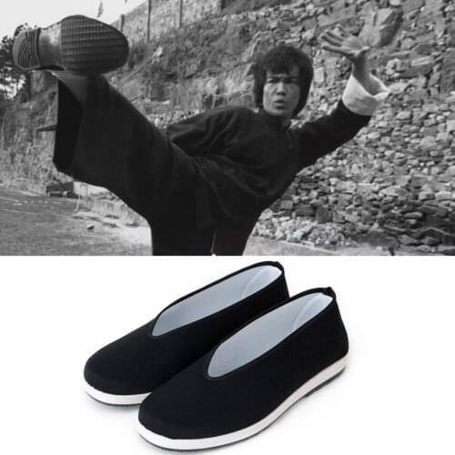 Sneakers Men Breathable Mans Footwear Mixed Colors Men Shoes Walking Male Flats Cosplay Kung Fu Uniform Wushu Performance