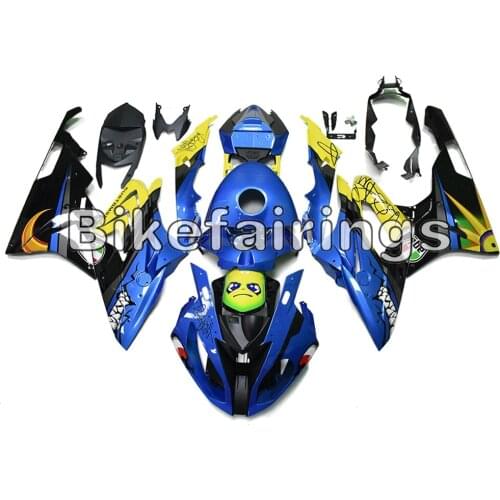 Complete Plastic Bodywork Kit For BMW 2015 2016 S1000RR 15 16 s1000rr Blue Yellow Shark Attack ABS Injection Fairing kit Cowling