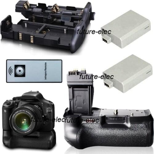 Hot Vertical Battery Hand Handle Grip For Canon EOS 550D 600D 650D 700D Rebel T2i T3i T4i T5i Camera as BG-E8+2x LP-E8+IR Remote
