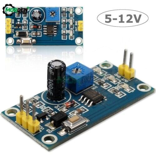 NE555 DC 5V 12V Time Delay Relay DIY Timer Switch Controller Integrated Test Button Module Board Adjustable Module Dropship