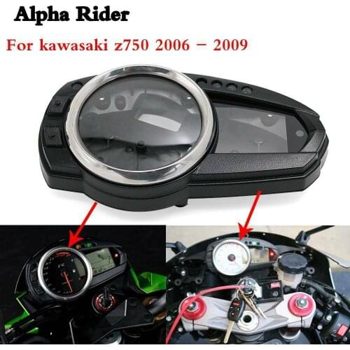 Motorcycle Speed Meter Clock Instrument Case Gauges Tachometer Housing Box Cover For KAWASAKI Z750 Z1000 Z 1000 2007 2008 2009