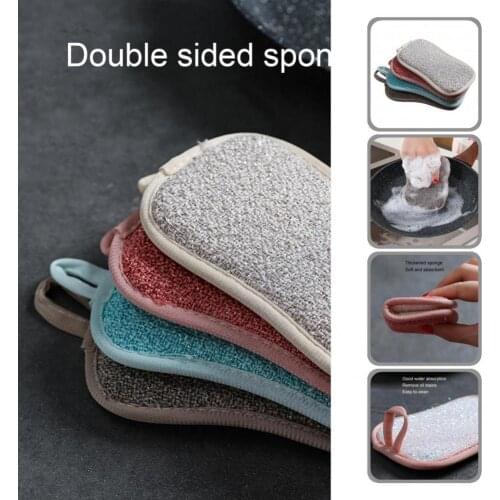 Super Absorbent Convenient Washing Up Scouring Pads Cloths for Dishes