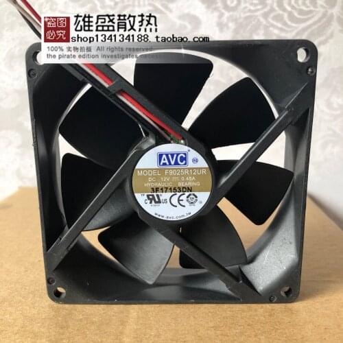 For AVC F9025r12ur 9cm 9225 12v 0.45a Large Air Volume Chassis Cooling Fan