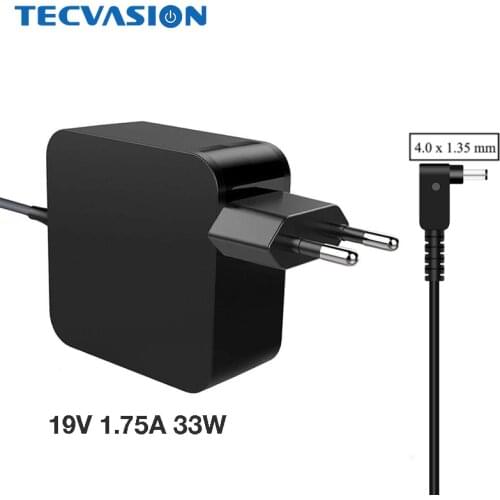 19V 1.75A 4.0*1.35mm 33W For ASUS Vivobook S200 S220 X200T X202E X553M Q200E X201E Power Supply Charger AC Adapter ADP-33AW A
