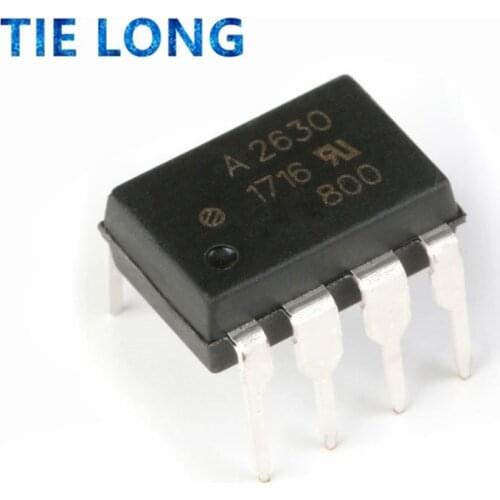 10PCS HCPL2630 DIP8 HCPL-2630 2630 A2630 DIP new and original IC