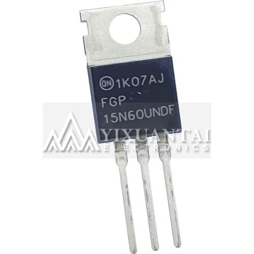 10pcs/lot 100% NEW origina FGP15N60UNDF FGP 15N60UNDF FGP15N60U FGP15N60 600v 30A TO220 Triode Transistor TO-220