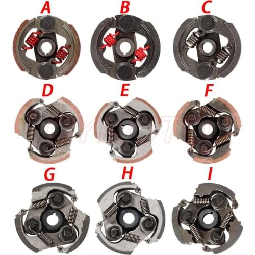 47cc 49cc aluminum or iron Minimoto Centrifugal Clutch alloy Mini Moto Dirt Bike Atv Quad 2 Shoe Spring 3 Shoe Spring