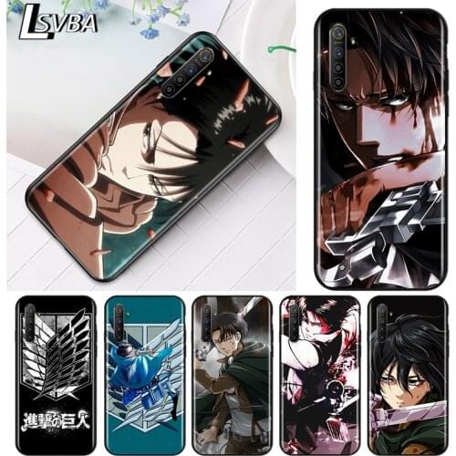 Anime Attack on Titan For OPPO Reno 5 4Z 4SE 4F 4 3 ACE 2F 2Z 2 Z 10X zoom A PRO Plus Lite 5G 4G Black Soft Phone Case