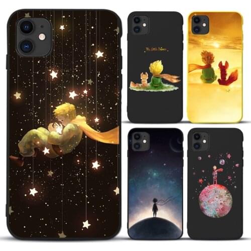 Cartoon Fairy tales Phone Case For iPhone 12 11 Pro max XS Max X XR 7 8 plus 6 6s Plus SE 2020 the Little Prince Back Cover Soft