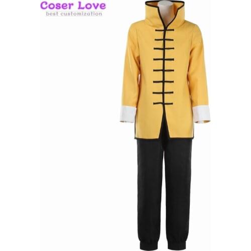 Jujutsu Kaisen Inumaki Toge Tang suit Cosplay Costume Halloween Party Clothing