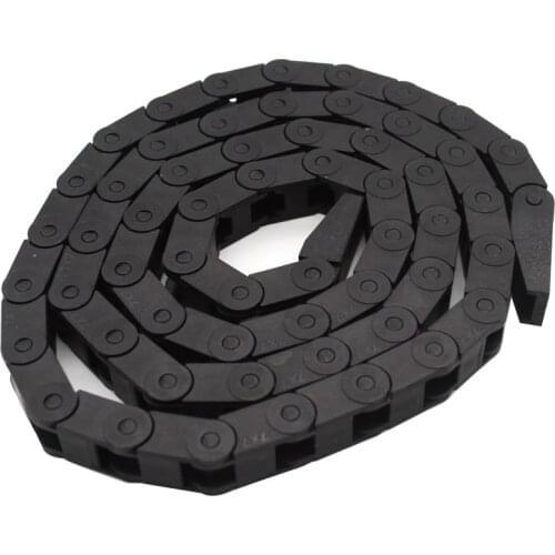 Cable Chains 18x18 18x25 18x37 18x50 mm Bridge/semi-enclosed Plastic Towline Transmission Drag Chain for Machine