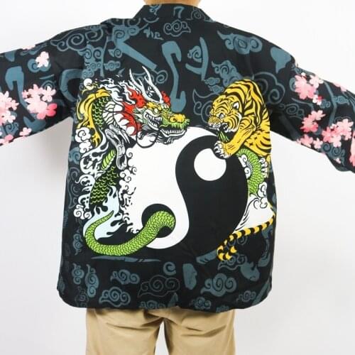 Japanese kimono yukata kimono cardigan fashion blouse women 2019 long obi cardigan haori traditional kimonos shirt FZ015