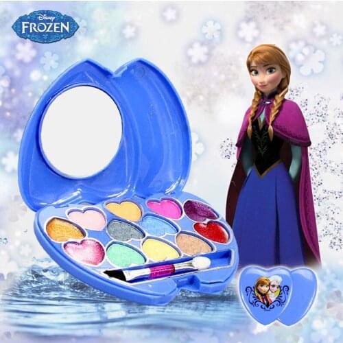 Beauty & Fashion Toys 2019 Disney Snow Romance Princess Child Makeup box Cosmetics Girls Play House Makeup toys