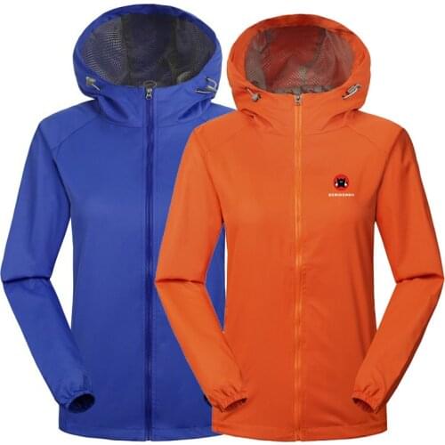 SCRIOSADH Brand Outdoor Waterproof Windproof Mesh Breathable Jacket Men Women Outdoor Quick-drying Climbing Sports Jacket