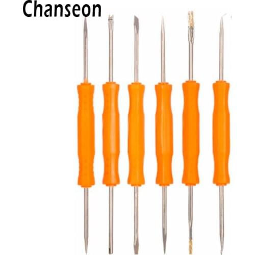 6pcs/set Solder Assist Precision Electronic Components Welding Grinding Cleaning Assembly Hand Tool Repair Tool Kit