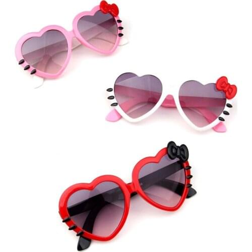 New Children Heart Sunglasses Lovely Baby glasses For Boys And Girls Kids Sunglasses Shades For Children UA400 Eyewear
