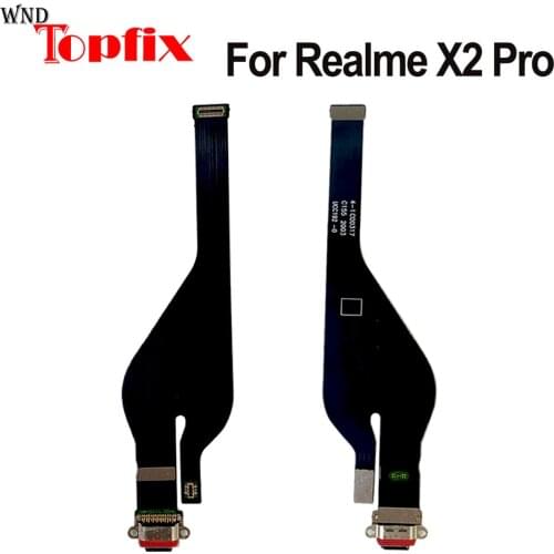 Original Charging Port Connector Board Parts Flex Cable For Oppo Realme X2 Pro USB Charging Port
