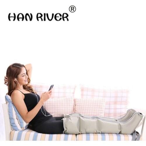 HANRIVER 2018 220 v pneumatic leg massager calf massager massage therapy pedicure machine household automatic air waves