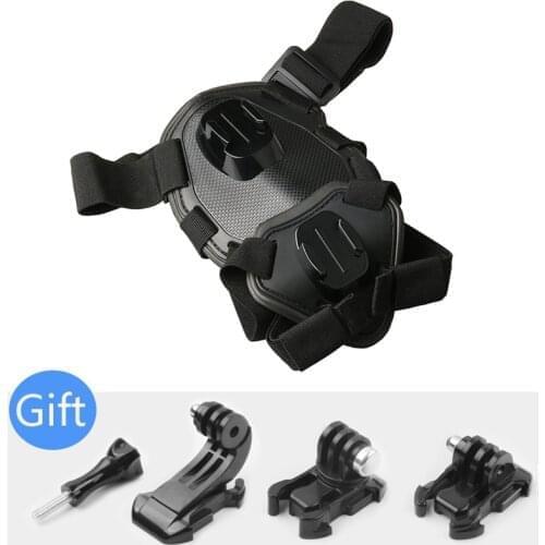 Pet Dog Harness Elastic Band Back Chest Strap Belt Mount for GoPro Hero 7 6 5 4 SJCAM EKEN H9 Xiaomi Yi Sport Camera Accessories
