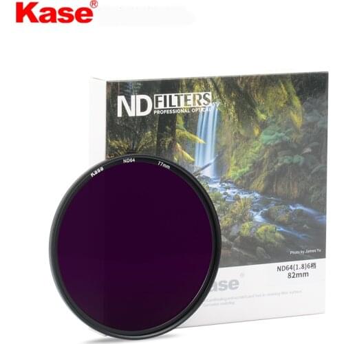 Kase 49 52 58 62 67 72 77 82mm B270 Glass Multilayer Coating ND8 ND64 ND1000 Neutral Density ND0.9 ND1.8 ND3.0 Filter