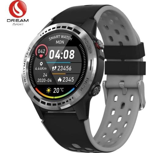 Smart Watch With GPS Compass Barometer Altitude Support Bluetooth Call Heart Rate Blood Press Monitor Touch Screen DW-507 Black