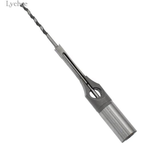Lychee Life Woodworking Square Hole Drill Square Hole Saw Mortise Chisel Wood Drill DIY Wood Craft Tool