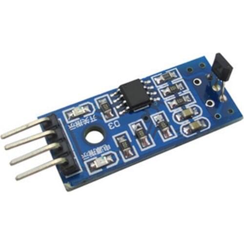 Hall Sensors Module 3144E Hall Switch Speed Magnetic Swiches Speed Counting Sensor Module