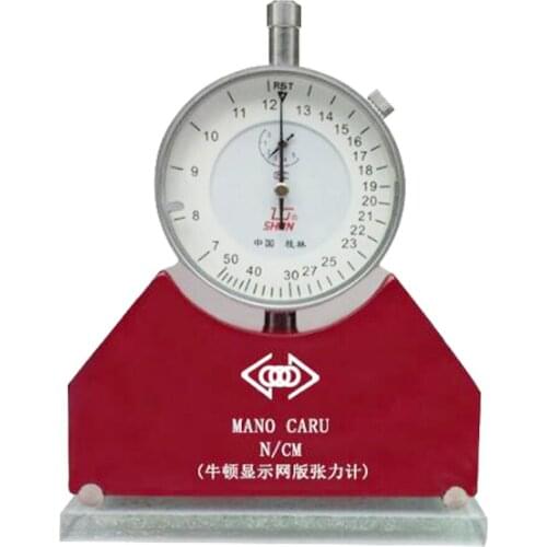 NEW 8-50N Steel Mesh Tension Meter Newton Pressure Tester Mechanical Tension Gauge Tensometer for Silk Screen Printing