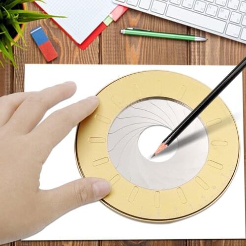 Adjustable Round Aluminum Alloy Compas Circle Drawing Tool School Ruler Set Geometry Compass Professional Drawing Compas