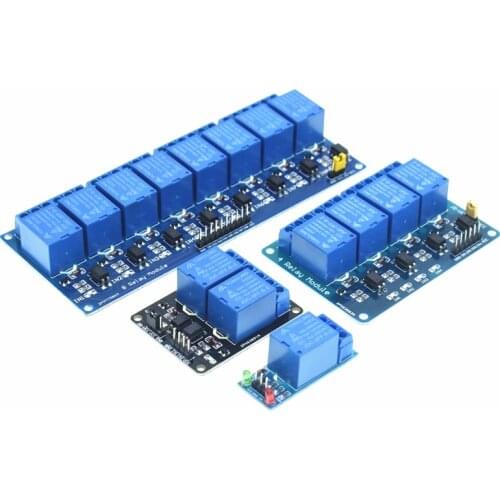 Relay 5V 1 2 4 8 Channel 5V Relay Module with Optocoupler Low Level Trigger Expansion Board Relay for Arduino
