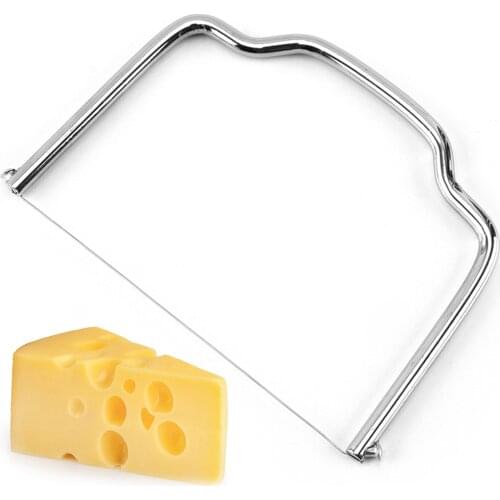 Butter Wire Slicer Handheld Butter Cutter Cheese Cutting Stainless Steel Wire Cheese Cutting Wire Cutter Slicer Kitchen Supplies