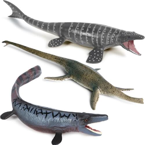 Static Solid Marine Animal Jurassic Dinosaur Toy Mosasaur Dinosaur Model PVC Action Figure Decoration for Party Kids Toys Gifts