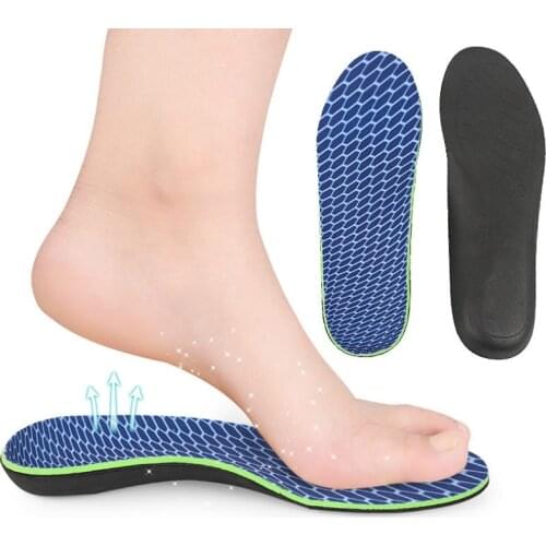 EVA Sports Arch Support Full Pad Men And Women Sports Insoles Correction, Thickening Shock Absorption, Running Insole