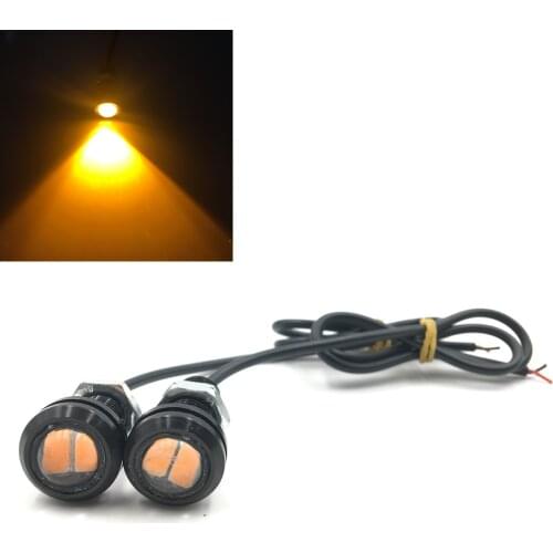 Car styling Car LED Light 18MM Led Eagle Eye DRL Daytime Running Lights Source Backup Reversing Parking Signal Lamps