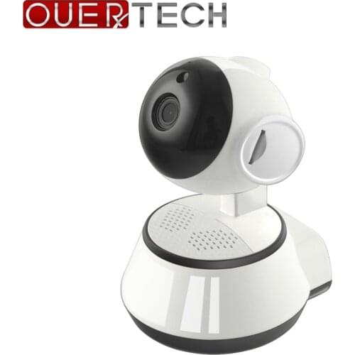OUERTECH Wide Angle View Two way Audio Night Vision 720P WIFI Smart Wireless IP Camera Support Remote Access 64g baby monitor