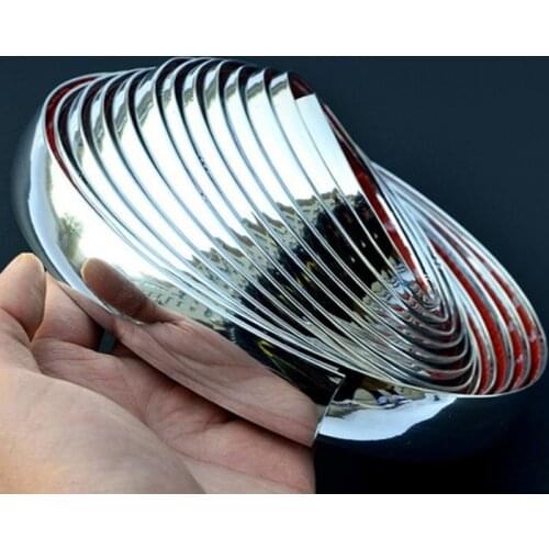 3M/5M Exterior Car Chrome Body Strip Bumper Auto Door Protective Moulding Styling Trim Sticker 6MM 8MM 10MM 12MM 15MM 20MM 30MM