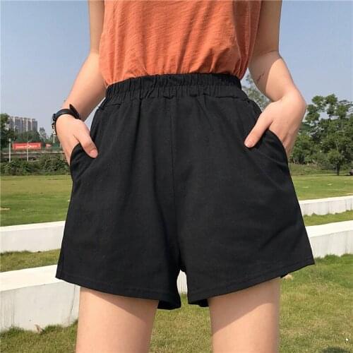 Plus size Women Shorts Black 2021 Summer Fashion NEW Casual Clothes color Hip hop punk Pocket dropshipping harajuku vintage y2k
