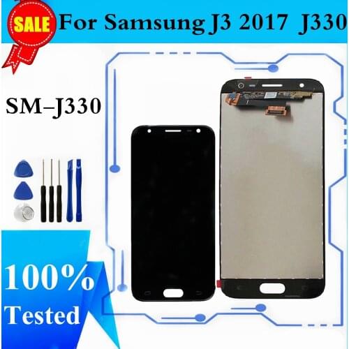 LCD For SAMSUNG Galaxy J3 2017 J330 J330F J3 PRO LCD Display Touch Screen Sigitizer Assembly Replacment