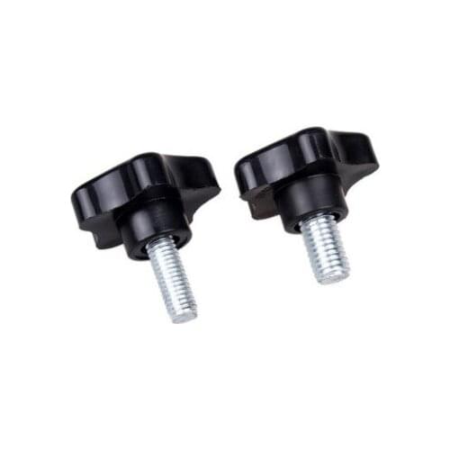 1pcs M10 black plum handle pentagonal screw star bakelite hand screws bolt home decoration bolts 60mm-100mm length