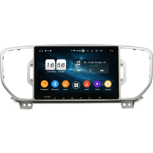 DSP PX6 6-Core 9" Android 10 Car DVD Player for Kia Sportage 2016 2017 Stereo Radio GPS Bluetooth WIFI Easy Connect