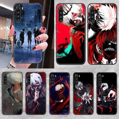 Anime Tokyo Ghoul Kaneki Ken Phone case For Xiaomi Redmi Note 7 7A 8 8T 9 9A 9S K30 Pro Ultra black trend shell 3D funda tpu