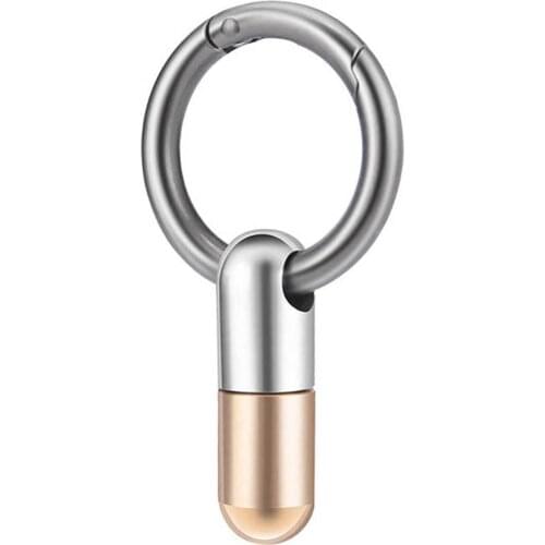 Pocket Micro Cutter Pill Cutting Tool EDC Cutter Inside Reliable And Convenient Carabiner ring Outdoor Blade Pill Tool 19SEP9