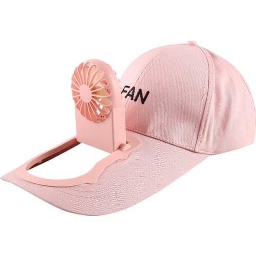 Unisex Golf Hat Baseball Cap Sun Hat Outdoor Camping Travel Hat with 3-Speed Fan USB Charging Adjustable Head Circumference