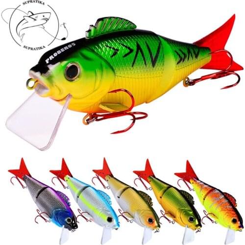 3D Eyes Multi-Section High Quality Fishing Lure Hard Lure Artificial Sinking Wobblers 2-Segments 15CM/48G Plastic Fishing Bait