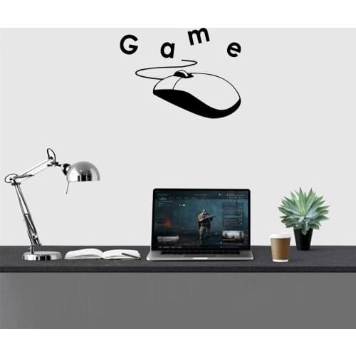 Cartoon game Nursery Wall Stickers Vinyl Art Decals For Kids Rooms Decoration Background Wall Art Decal Drop Shipping