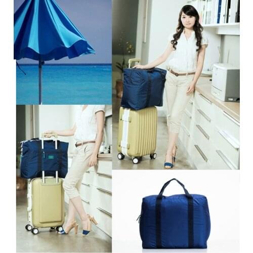 Nylon Folding Travel Storage Bag Large-capacity Waterproof Mens And Womens Clothes Finishing Bag Ziplock Bag Travel Bag