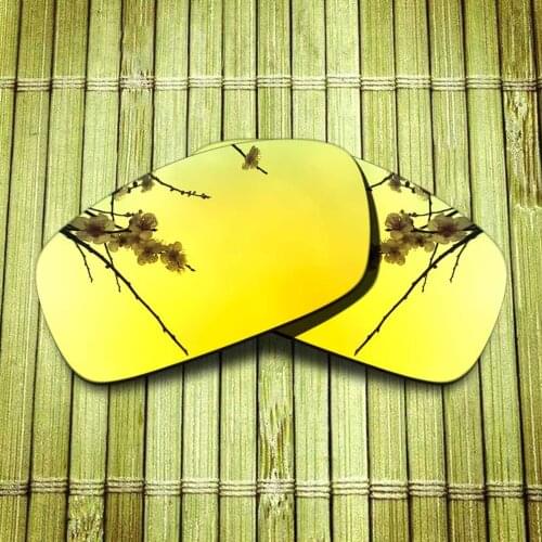 Polarized Replacement Lense For-Oakley X Squared Sunglasses Frame True Color Mirrored Coating - Yellow Options