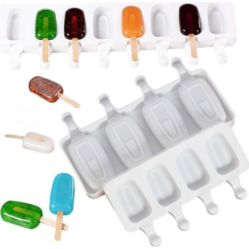 Various Shapes Ice Cream Silicone Cake Mold Chocolate Mousse Mould 3D DIY Craft Fondant Baking Cake Tool kitchen Accessories