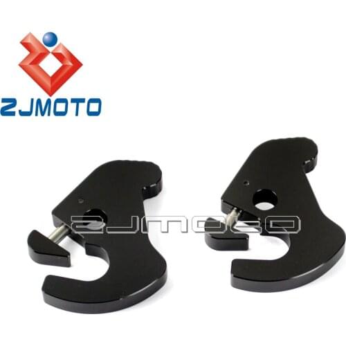 Universal Detachable Rotary Latches Sissy Bar Luggage Rack Mount Docking Latches Kit For Harley Touring Sportster Softail Dyna